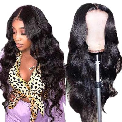 China Hd High Quality Body Wave Lace Front Wig 150% Density Lace Front Wig Body Wave Hair 40 Inch Full 13x4 Lace Frontal Wigs for sale