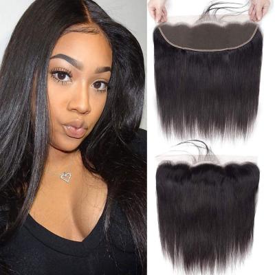 China High Quality Straight Wave 30 In Glueless Long Hair Lace Front Wig 150% Density Lace Front Human Hair Wig Straight Wave 13x4 Lace Front for sale