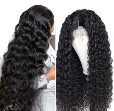 China Easy Dead or Bleach Deep Wave Hair Wigs Ready To Ship Samples 150% Density 13x4 Hd Lace Frontal Deep Wave Wig for sale