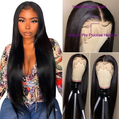 China Wholesale Black Hair Wigs 100 Long Straight Hair Vendors 13x4 Straight Hair Wigs Lace Front for sale