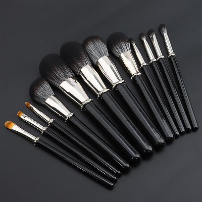 China Goat Hair Diamond Makeup Brush Buy Again Luxury High Quality Custom Private Label 12pcs Makeup Brush With Diamond Goat Hair for sale