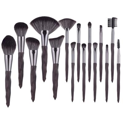 China Luxury Vegan Diamond Makeup Brush Set Buy Again 2020 New Fan 13 Vegan Custom Private Label 15pcs 15pcs Luxury Black Diamond Makeup Brush Set for sale