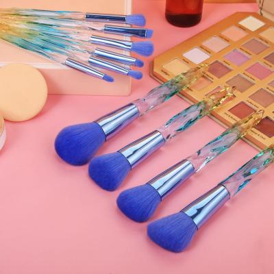 China Crystal Diamond Makeup Brushes Buy Again Vegan Wholesale Custom Logo High Quality 10pcs Luxury Bling Crystal Diamond Makeup Brushes for sale