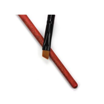 China 2020 Bamboo Brow Brush Logo Brow Brush OEM Private Label Angled Eyebrow Wooden Makeup Brush High Quality Professional Custom Bamboo Makeup for sale