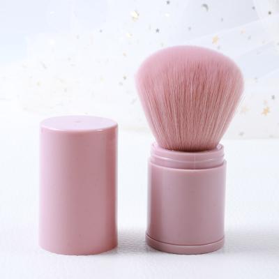 China Kabuki Brush Buy 2020 Again Cheap Wholesale Custom 2020 Logo Makeup Ser Rose Hologram Pink Kabuki Brush Volume for sale