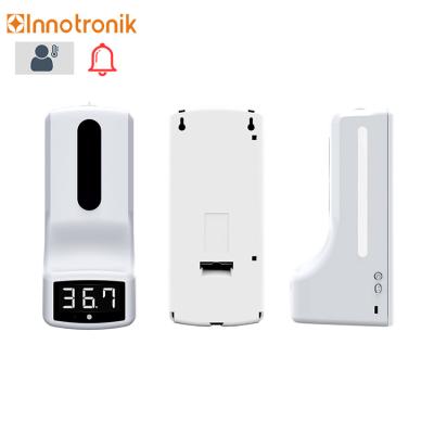 China Innotronik Indoor New Arrival K9 Automatic Temperature Measurement with Sensor Soap Dispenser for School and Office for sale