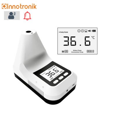 China People Counting Innotronik Non-contact Automatic Thermometer Temperature Emission USB K3 Wall Hanging Pro English Thermometer for sale