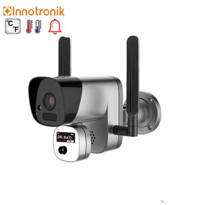 China Innotronik CCTV Thermal Camera Wireless Infrared Auto Face Camera Imaging Temperature Measurement Temp Camera for sale