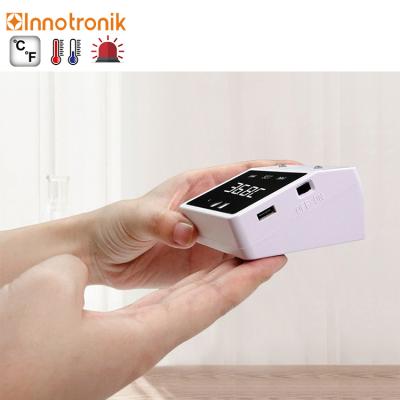 China People Counting Innotronik 2020 Non-contact Thermometer Digital Display Hand Temperature Sensor with Clock Function for sale