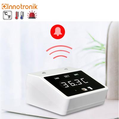 China People Counting Sensor Temperature Hand Thermometer K2 Innotronik Quick and Non-contact Desktop Thermometer with Alarm Function for sale