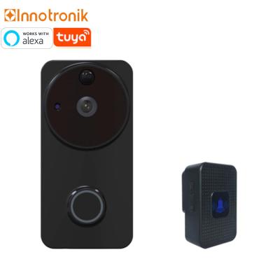 China NIGHT VISION Full HD 1080P WiFi Tuya Video Doorbell Access Control Innotronik Battery Operated Smart Video Doorbell for sale