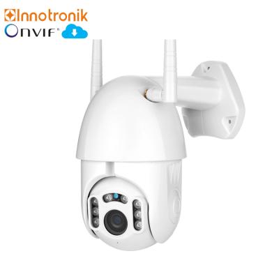 China Outdoor Auto Tracking Storage Tuya Pan Tilt Camera With Motion Detection Innotronik WiFi CCTV HD 1080P Cloud SD Card for sale