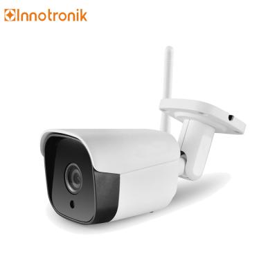 China Innotronik Outdoor White Color 20m Night Vision P2P H.264 2MP Smart Alarm Bullet Camera Support ICSEE APP for sale