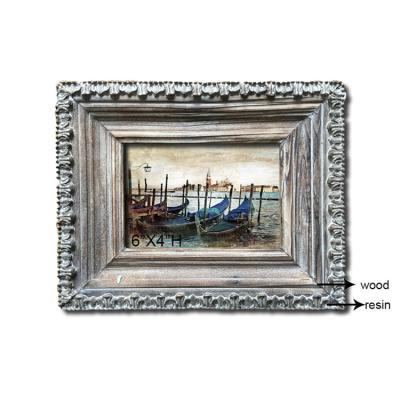 China CLASSIC Hot Sale Rustic Frame Vintage Wood Frame For Home Decor for sale