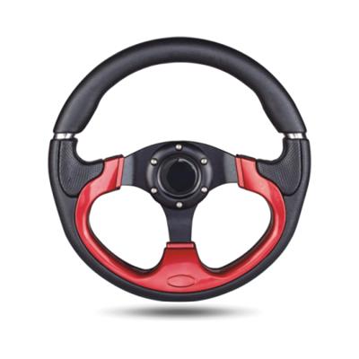 China CNBF Sports Tractor Flying Auto Parts And Tricycle Car Steering Wheel With Switch Volante for sale