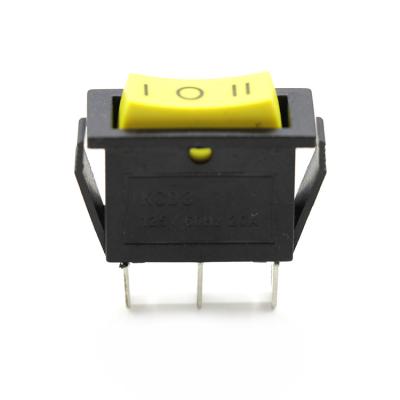 China On-Off On-Off On 3 Way ON ON SPDT 3 Terminal 3 Position CE KCD3 15A 250VAC Hair Dryer Rocker Switch t85 1e4 for sale