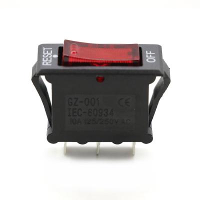 China On Off On Off On 16A 125V 7.5A 250V 3Ways Rleil Rating 2 Pins 3 Pins cqc kcd3 t125 Rocker Switch Rocker Switch for sale