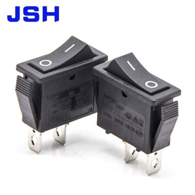 China On Off On Off On 6A 250VAC SPST 2 Pin On Off Blue Rocker Switch CB ENEC17 KCD3 Boat Rocker Switch for sale