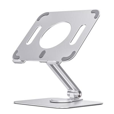 China (Size) New IKATAK Aluminum Adjustable Pivot Arm Rotating 360 Degree Tablet Holder for iPad for sale