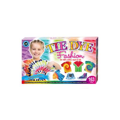 China Child Safe Innovative One Step No Diy Cloth Fabric Erase Dyes Tie-Dye Kit Painting Tool for sale