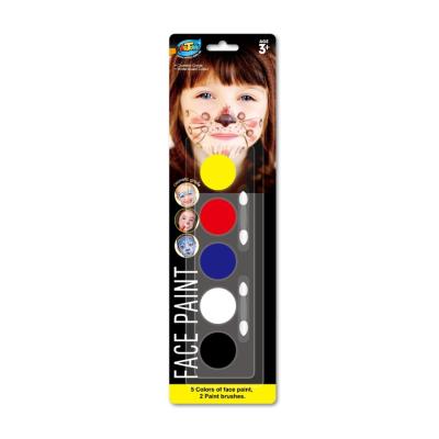 China Non-Toxic Kids Holiday Make Up 5 Color Set Face Paint for sale