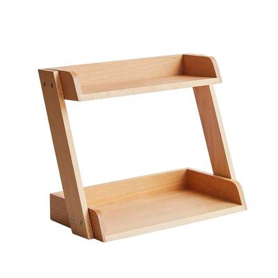 China Wholesale Minimalist CSL Storage Holder Caddy Desktop Organizer and Wooden Phone Holder Storage Racks Holders for sale