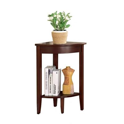 China Wholesale Sustainable Nordic Eco-Friendly Style Storage Factory Solid Wood CSL Tea Side Table For Room for sale