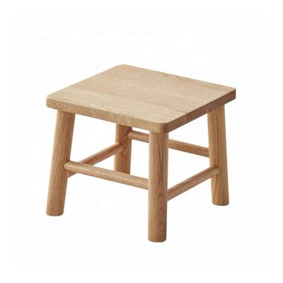 China Factory Wholesale Durable Handmade Delicate Walnut CSL Stools Eco-Friendly Solid Wood Natural Wooden Stool for sale