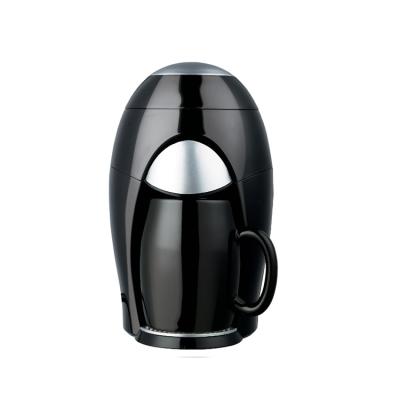 China Full Automatic Hotel Coffee Machine Single Cup Drip Coffee Maker With 1 Porcelain Cup for sale