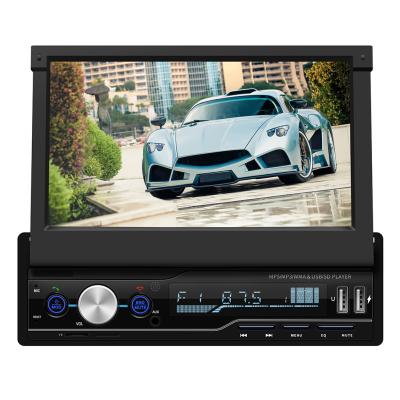 China 1 din car stereo single 7inch touch screen car radio with mirror link with BT mp5 player winch system for sale