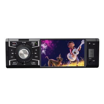 China 4 inch BT stereo 1 AUX car multimedia player din autoradio car audio mp3 mp5 player. visual FM USB for sale