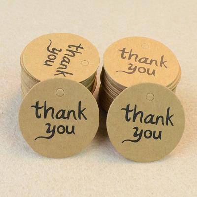 China Viable Cheap Thank You Giving Day Gifts Paper Hang Tags, Thank You Tag, Hangtag And Label With Thank You for sale