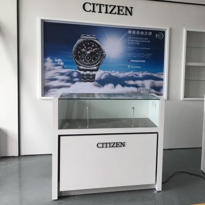 China Chinese High Quality Counter Watch Mobile Phone Showcase Luxury Protected Factory Display Stand For Store for sale