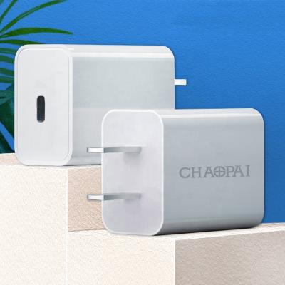 China Mobile Phone MFi Maker 20W Type C PD 3.0 High Speed ​​White Fast Wall Charger For Phone 11/11pro/12 for sale