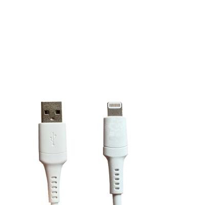 China Mobile Phone 6.2ft/1.8m High Speed ​​8 Pin Charger Cable SOFT Band USB Data Syncing Fast Charging Cable For Phone for sale