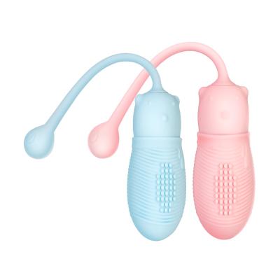 China Silicone+ABS Free Power Aid Firming Workout Vibrator Wireless Remote Control Sex Toys For Women for sale