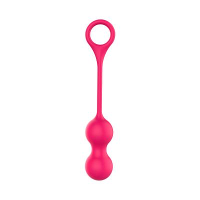 China Built-in Steel Ball Device Rehabilitation Muscle Floor Muscle Vaginal Tightening Ball For Women Pelvic Trainer Skin-Friendly High Quality Pelvic Silicone for sale