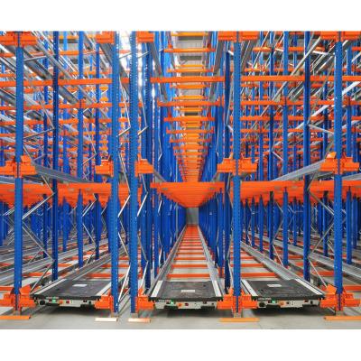 China Corrosion Protection OEM Automatic Warehouse Racking System Technology Radio Shuttle Pallet Rack Radio Hanging Rack for sale