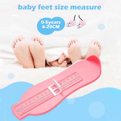 China CUTE Child Care Foot Measure Ruler Tools Shoes and Sock Size Infant Baby Foot Measuring Device for sale