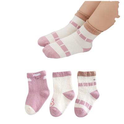 China Antibacterial All Season Baby Socks Cotton Toddler Children Custom Kids Slouch Custom Newborn Infant Socks Baby Gift Socks for sale