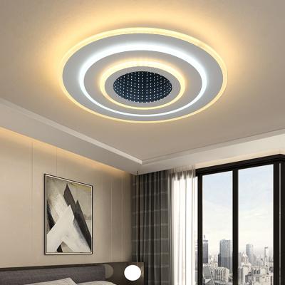 China Simple Design Modern Home Hotel Decorative Flush Mount LED Ceiling Light for sale