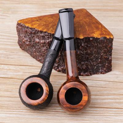 China Briar Wood Tobacco Smoking Pipe Customized Portable Smoking Pipe Wholesale Low Price Good Quality for sale