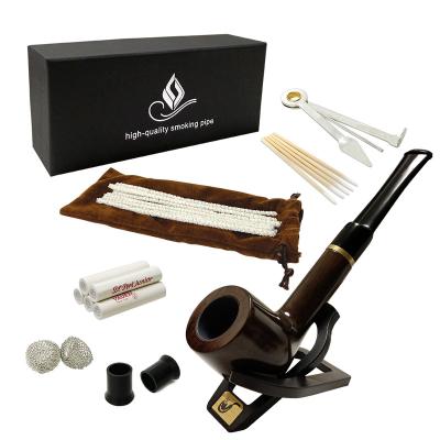 China CLASSIC Creative Design Long Smoking Pipe Hand Pipe Tobacco Set Eco - Friendly For Friends Presents for sale