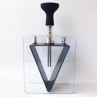 China High Quality Smooking Shisha Hookah Set Acrylic Shisha Gravity Hookahs For Average Male Presents for sale