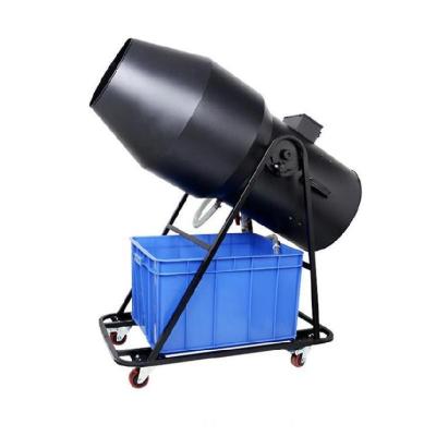 China Flightcase Package 2500W Stage Snow Machine Manual/DMX512 Control CE ROHS Fan 110V/220V High Speed ​​Oil Blowing Oil Suck Pump Spray 6-8m 110*55*120cm for sale