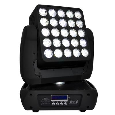 China Disco 25*12w led moving head beam wash pro light rgbw stage equipment for DJ disco party disco music show lighting for sale