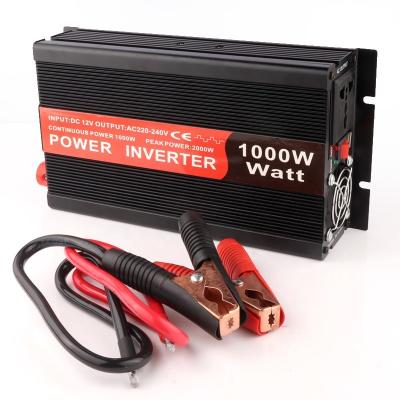 China 2000W 1kVA DC To AC DC12V Modified Sine Wave Inverter 220V 240V High Efficiency Solar Grid Tie Power Inverter For Home Use 22*13*6cm for sale