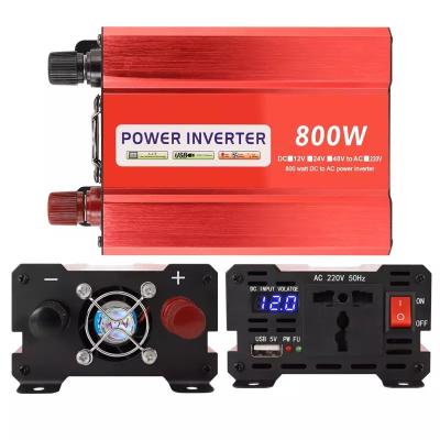 China Factory Sale High Quality Inverter 800W Solar Hybrid Solar Inverter 12v 220v 21*10*6CM for sale