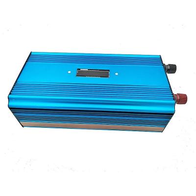 China Universal Aluminum Alloy Pure Sine Wave Inverter 1200w 12v24v 48v60v To 220v Car Home Inverter for sale