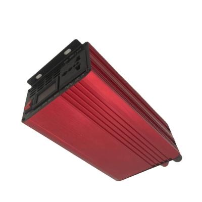 China Factory Price Aluminum Alloy 3kw 12V 24V DC To AC 110V 220V Car Rv Off Grid Power Pure Sine Wave Inverter 3000w for sale